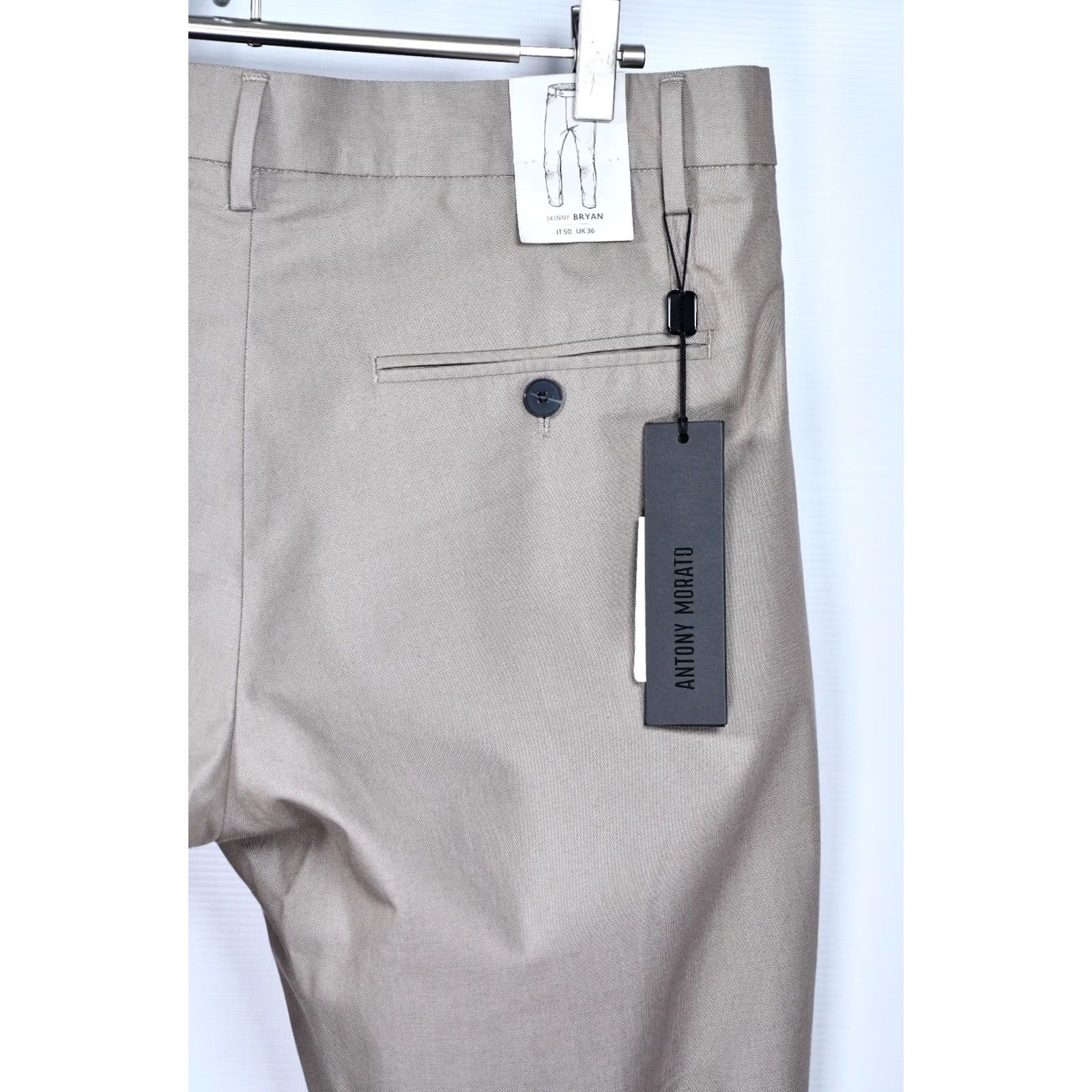 Antony Morato ANTONY MORATO Bryan Skinny Trousers Beige Size 50/36 Pants Men Regular Vintage? No Size US 34 / EU 50 - 3 Thumbnail