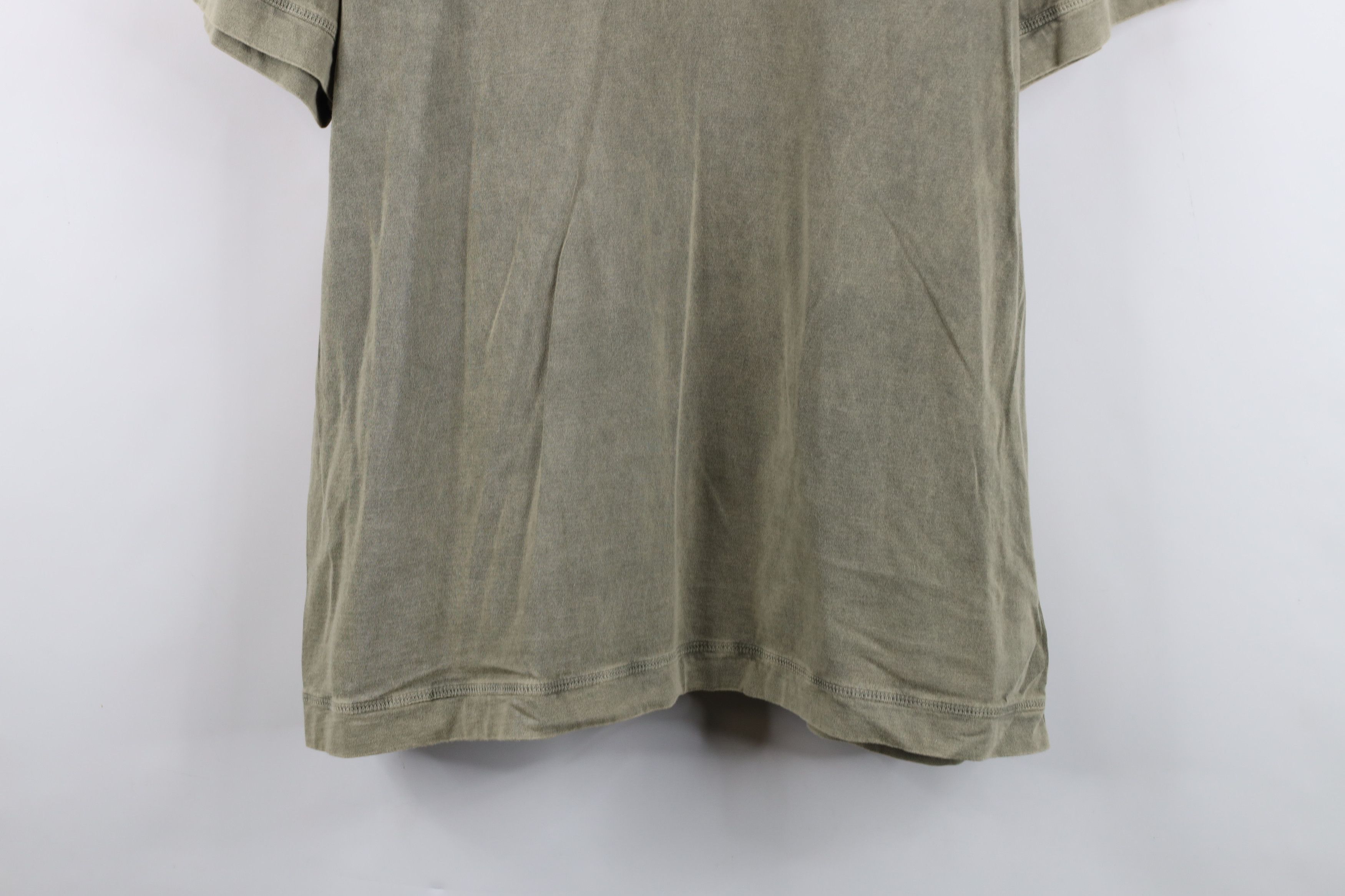 Vintage Vintage 90s Greece Spartan Helmet Henley T-Shirt Green Size US XXL / EU 58 / 5 - 3 Thumbnail