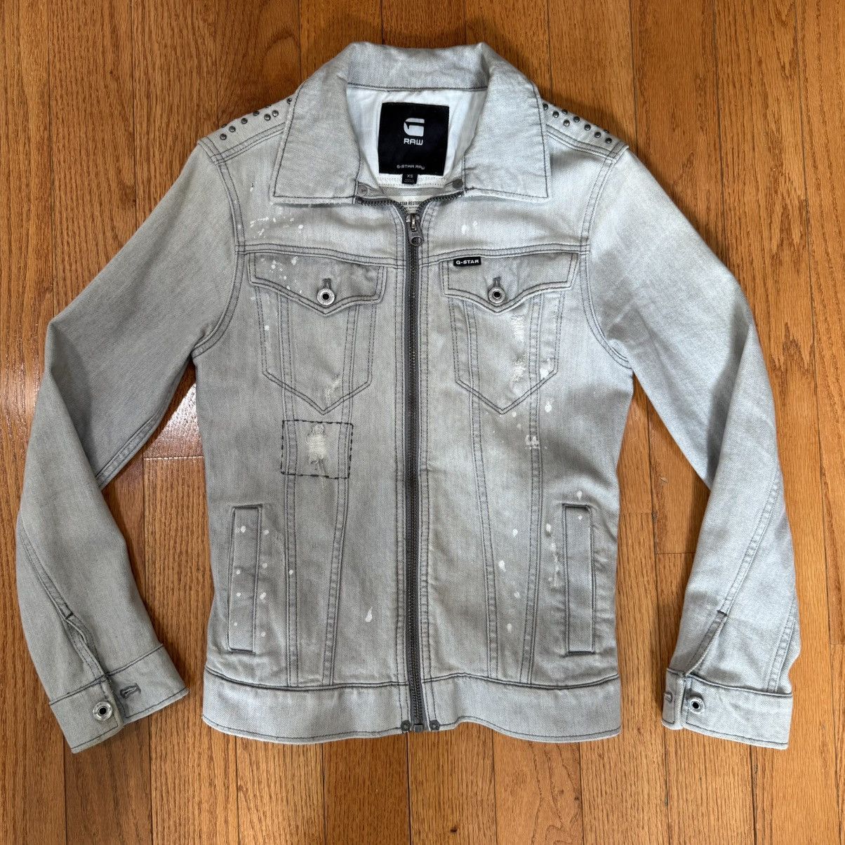 G-Star The Hellp 1 of 1 denim jacket from NYC 2023 show Size US XS / EU 42 / 0 - 3 Thumbnail