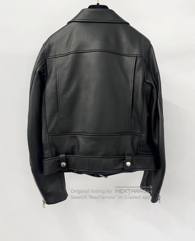 Acne Studios Acne Studios Classic Black Leather Jacket Size XS / US 0-2 / IT 36-38 - 2 Thumbnail
