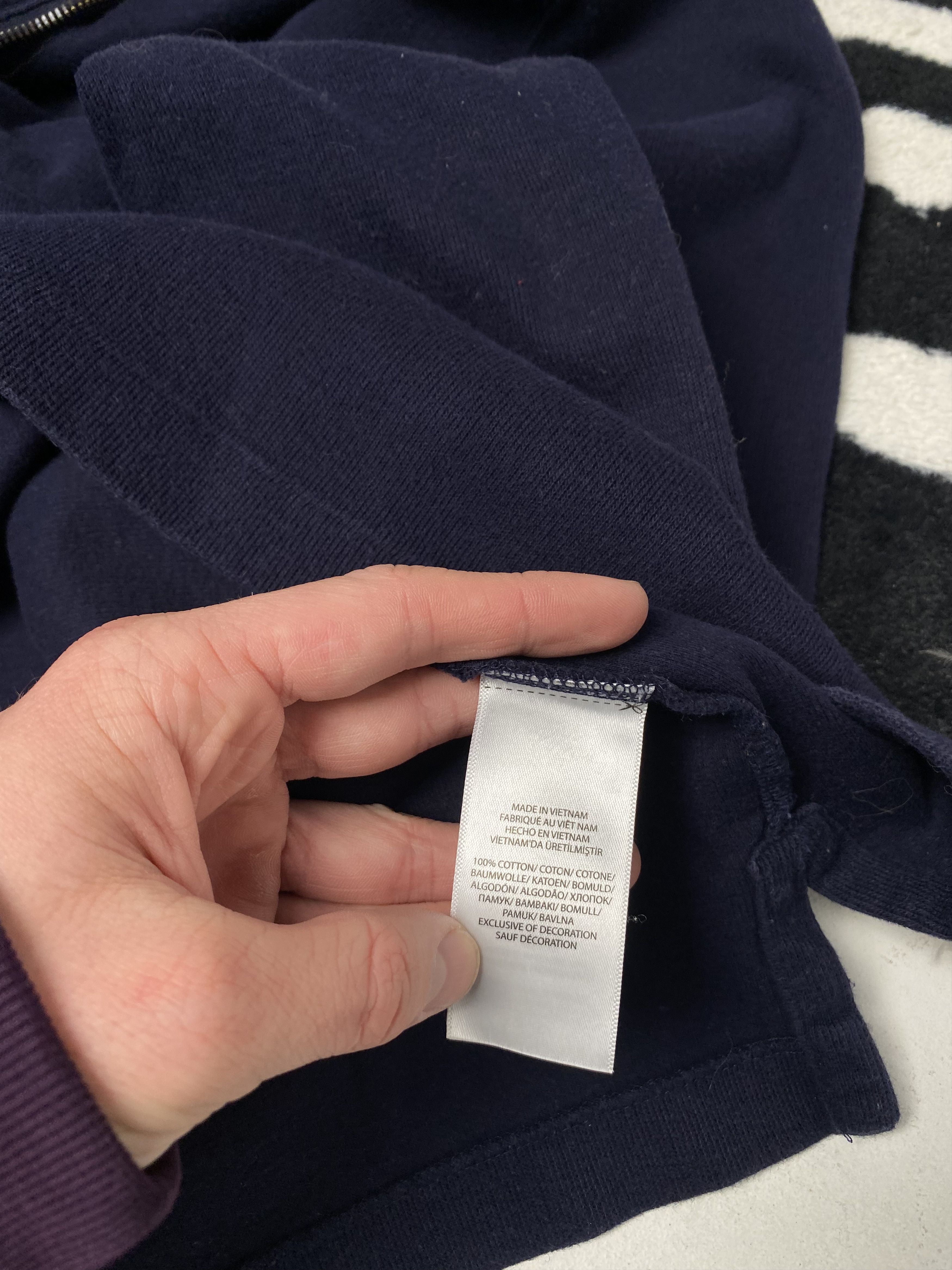 Polo Ralph Lauren × Ralph Lauren × Vintage Vintage zip up sweatshirt Size US XL / EU 56 / 4 - 5 Thumbnail