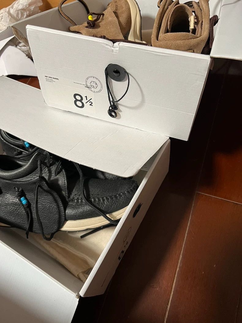 Visvim VisvimVisvim FBT Black Leather Kangaroo Shoes-2504 Size US 8 / EU 41 - 9 Thumbnail
