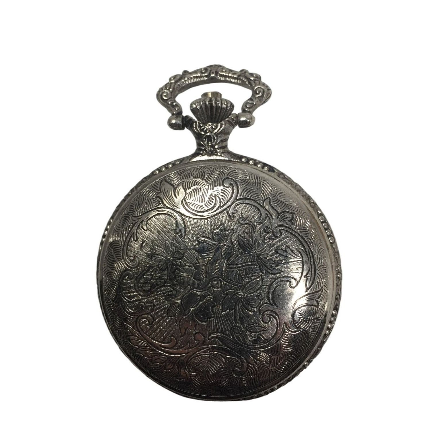 Other Vintage Details Quartz Hunter Pocket Watch with an Elk on th Size ONE SIZE - 2 Thumbnail