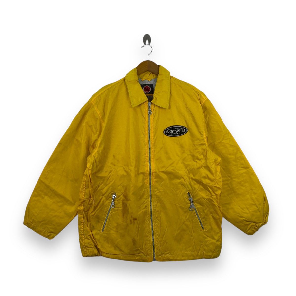 Vintage Vintage LUCKY STRIKE ORIGINALS Racing Team Zipper Jacket Size US L / EU 52-54 / 3 - 1 Thumbnail