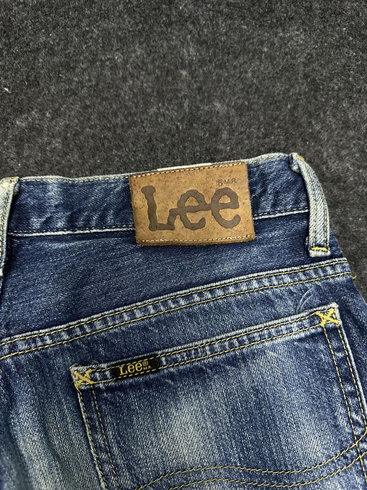 Lee Vintage 80s Lee Rider Sanforized Destroyed Denim 28x32 F34 Size US 28 / EU 44 - 15 Thumbnail