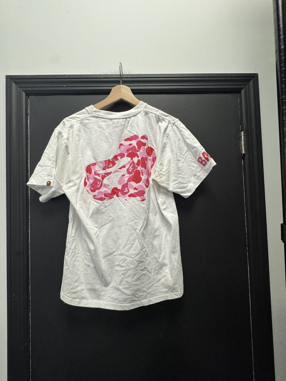 Bape BAPE ABC Camo Tee White/Pink Size US M / EU 48-50 / 2 - 2 Thumbnail