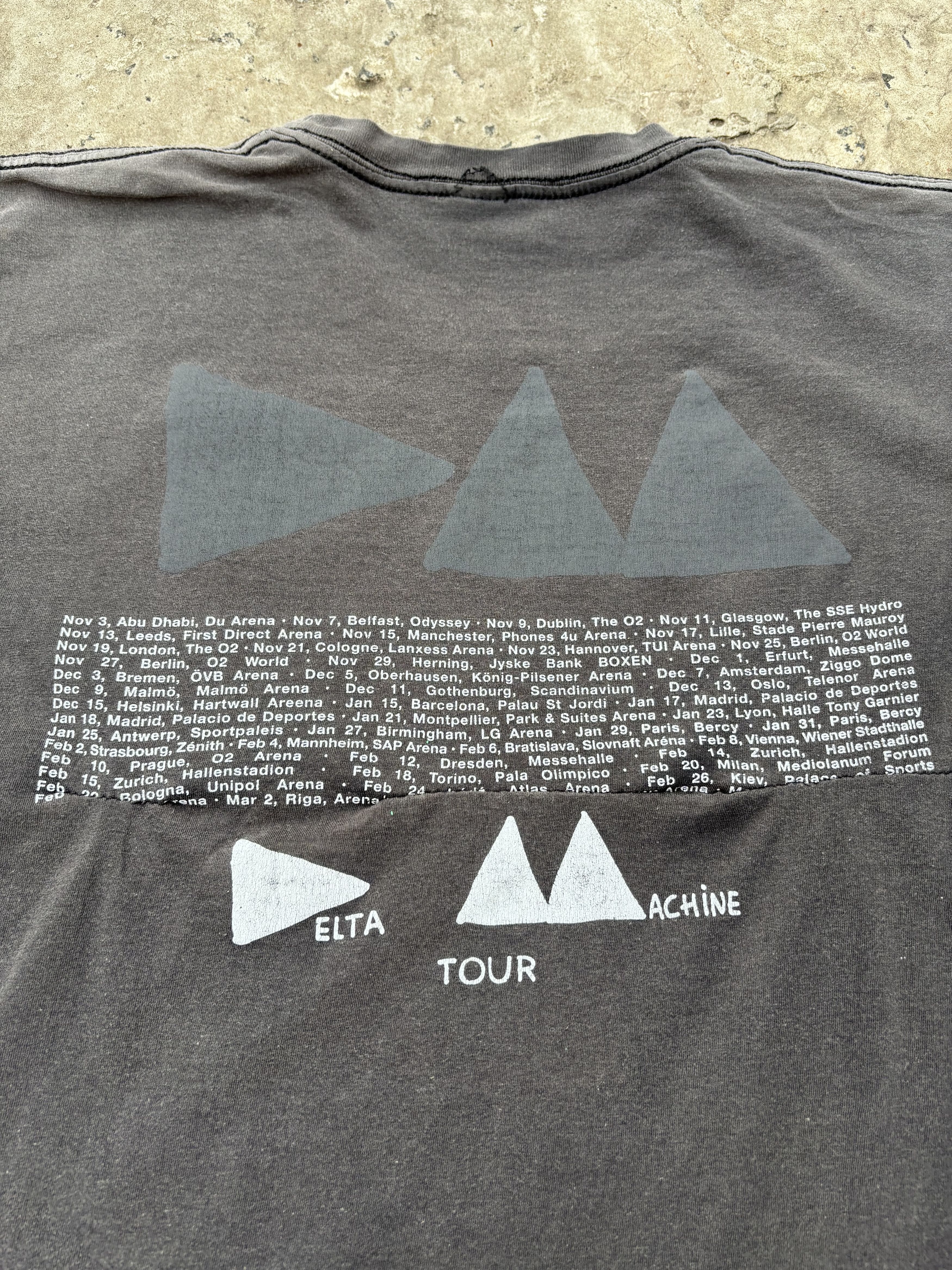 Band Tees Depeche Mode Delta Machine Tour Repaired Faded Tee Size US XL / EU 56 / 4 - 5 Thumbnail