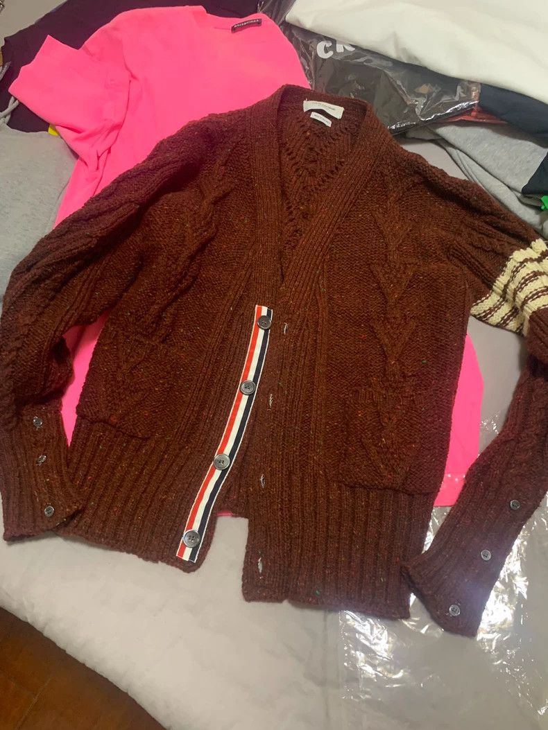 Thom Browne Thom Browne A sweater cardigan Size US L / EU 52-54 / 3 - 1 Thumbnail