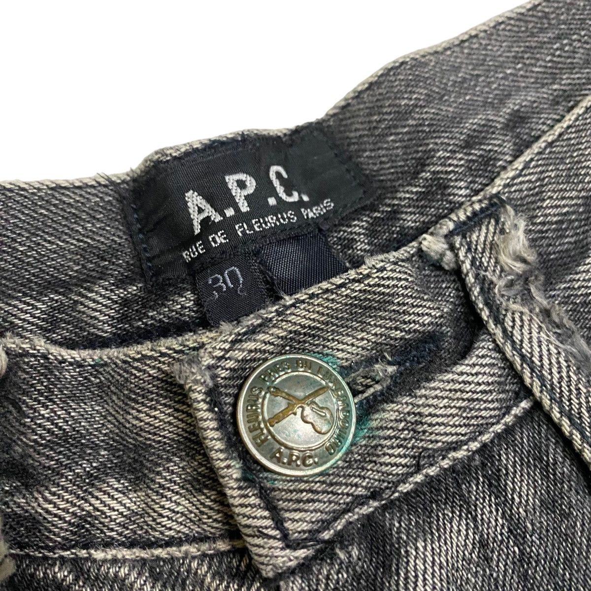 A.P.C. × Japanese Brand APC distressed denim pant Size US 30 / EU 46 - 12 Thumbnail