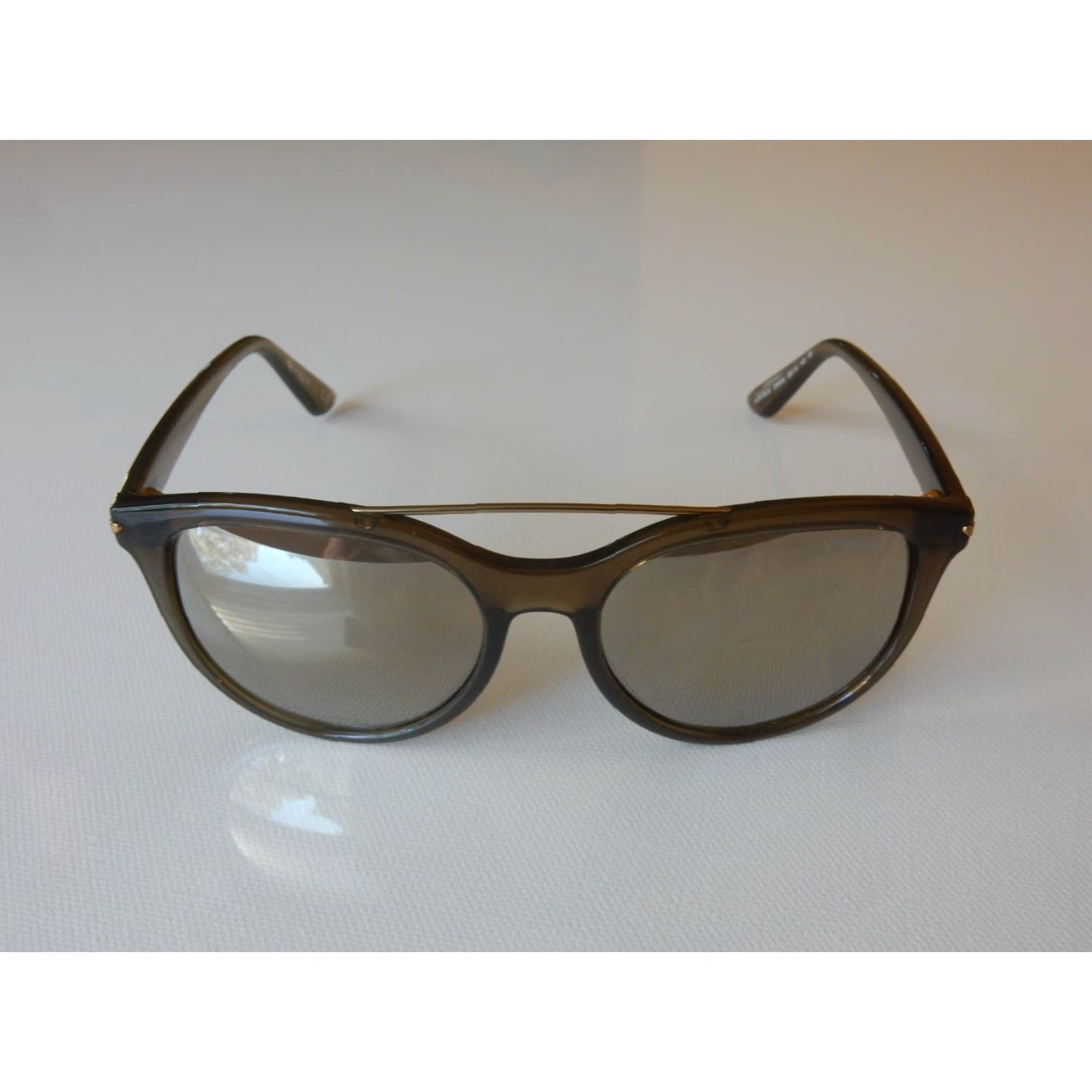 Vogue Vogue Sunglasses Women 55-18-140 Green Hearts 5134-S 25305A Vintage? (if vintage not specified skip) Size ONE SIZE - 2 Thumbnail