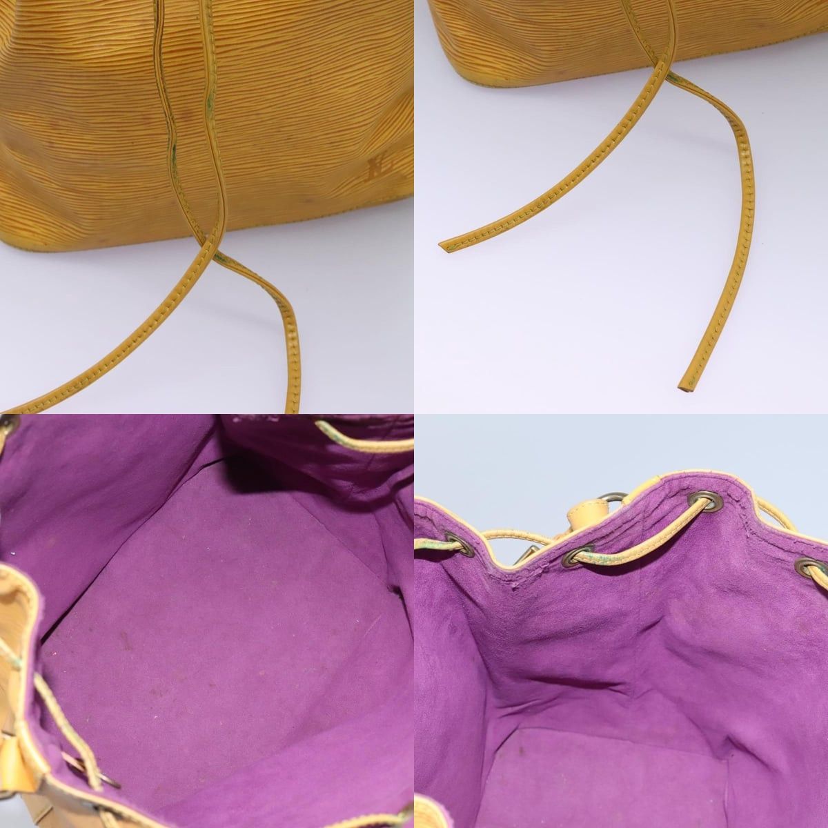 Louis Vuitton LOUIS VUITTON Epi Petit Noe Shoulder Bag Yellow M44109 Size ONE SIZE - 12 Thumbnail