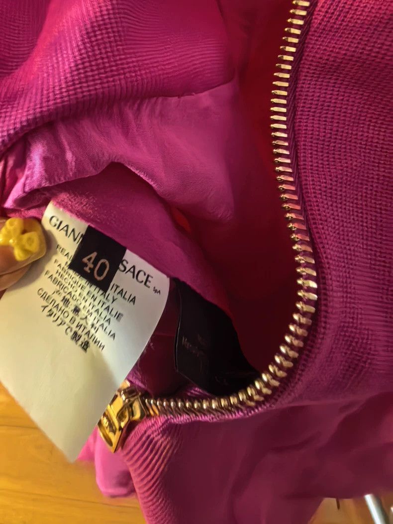 Versace Versace Rose red dress Size M / US 6-8 / IT 42-44 - 6 Thumbnail