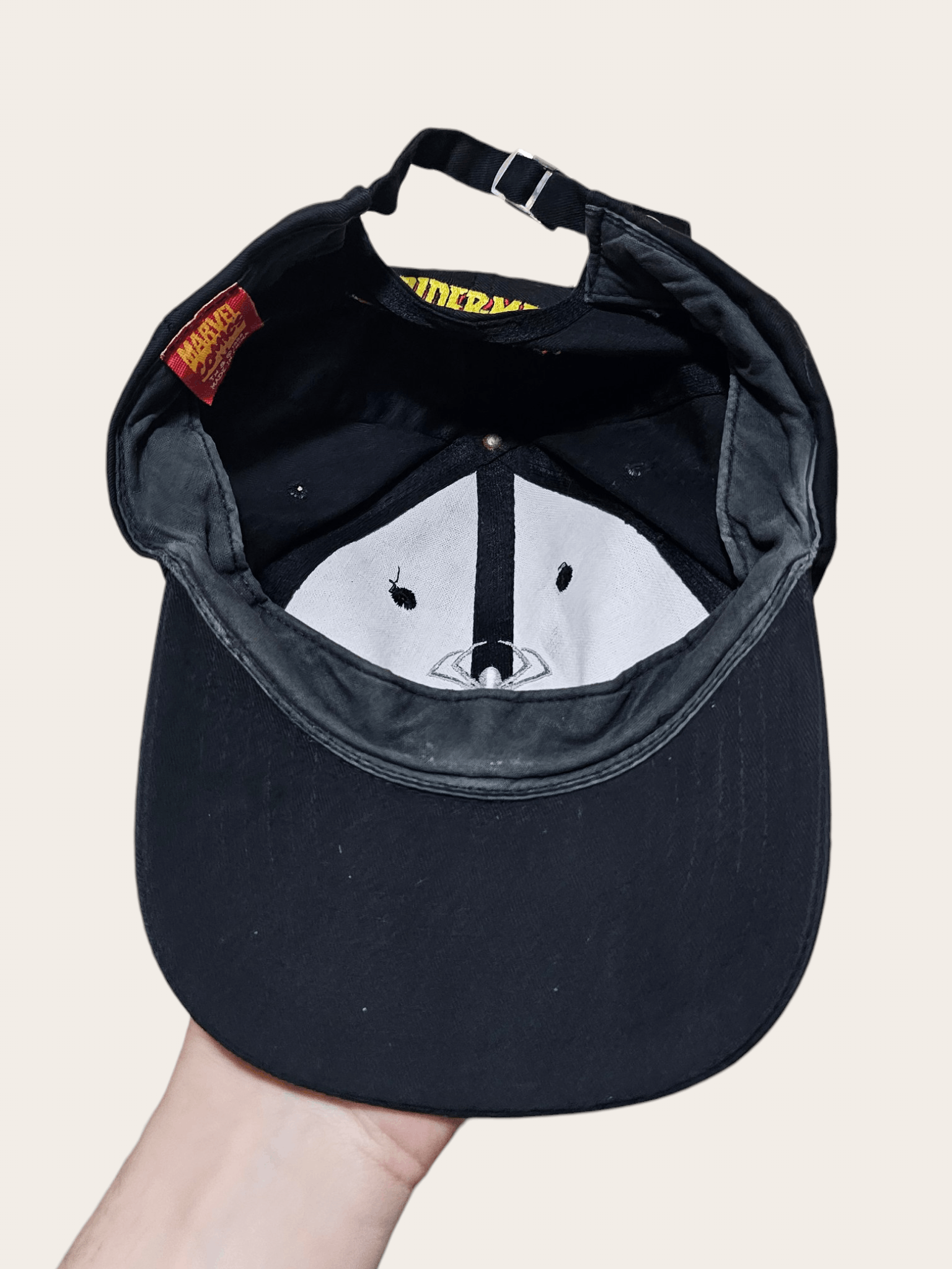 Marvel Comics Spiderman 1998 Marvel Logo Hat Size ONE SIZE - 5 Thumbnail