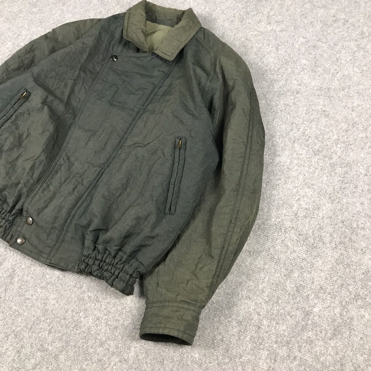 Issey Miyake 💥70s ISSEY MIYAKE BOMBER SUN FADED JACKET Size US M / EU 48-50 / 2 - 2 Thumbnail
