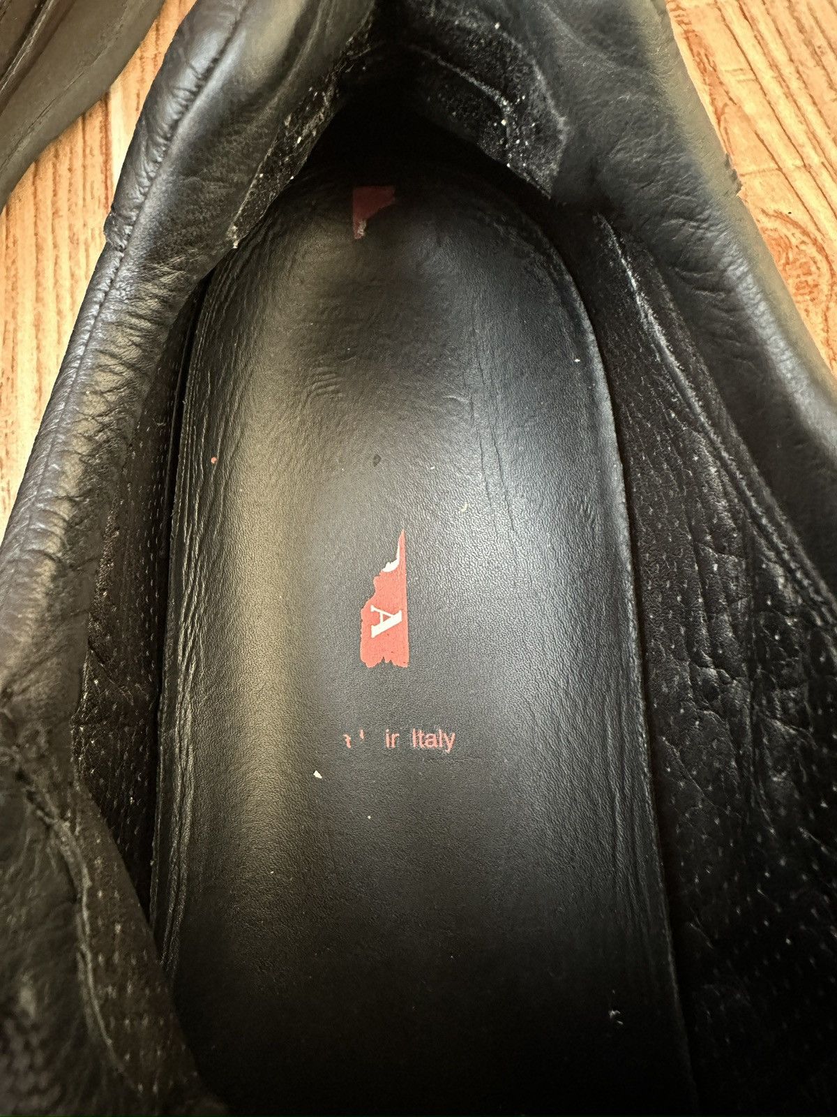 Prada Vintage Prada Sport Allacciata Regata Gym Nero Sneakers. Size US 7.5 / EU 40-41 - 17 Thumbnail