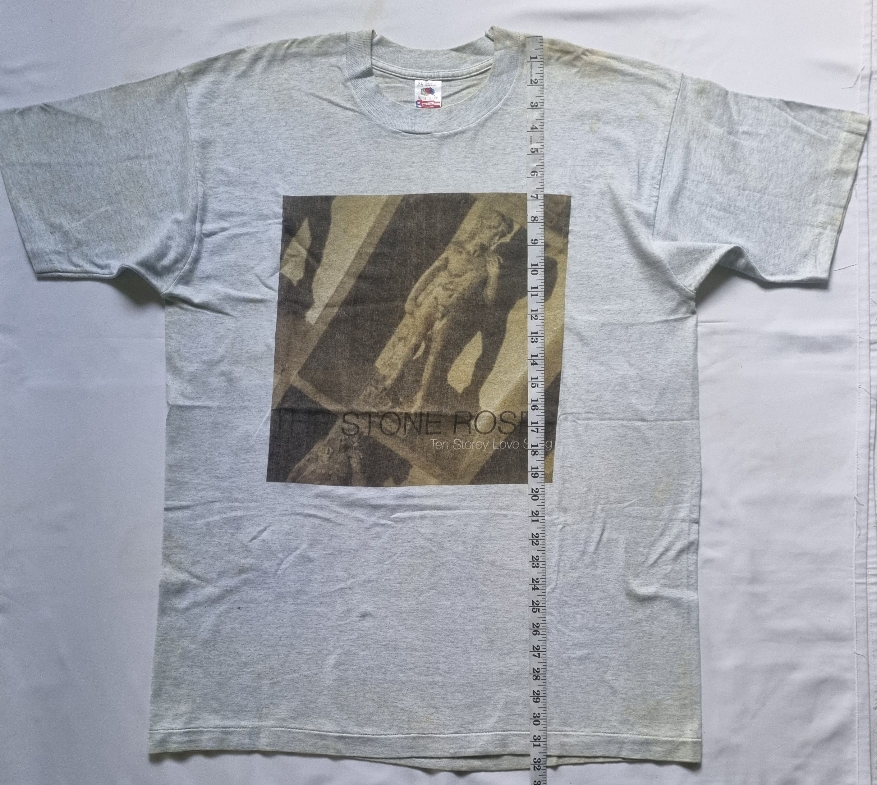 Band Tees × Vintage Vintage The Stone Roses Ten Storey Love Song T shirt Size US XL / EU 56 / 4 - 4 Thumbnail