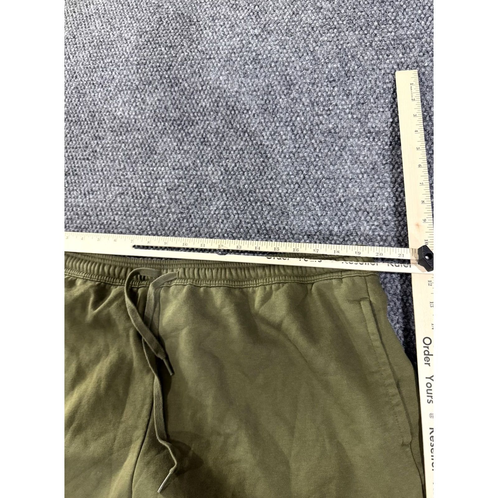 Adidas Adidas Sweatpants Womens 2X Green Fleece Joggers 3 Stripes Athletic Pants Size 40" / US 18 - 4 Thumbnail