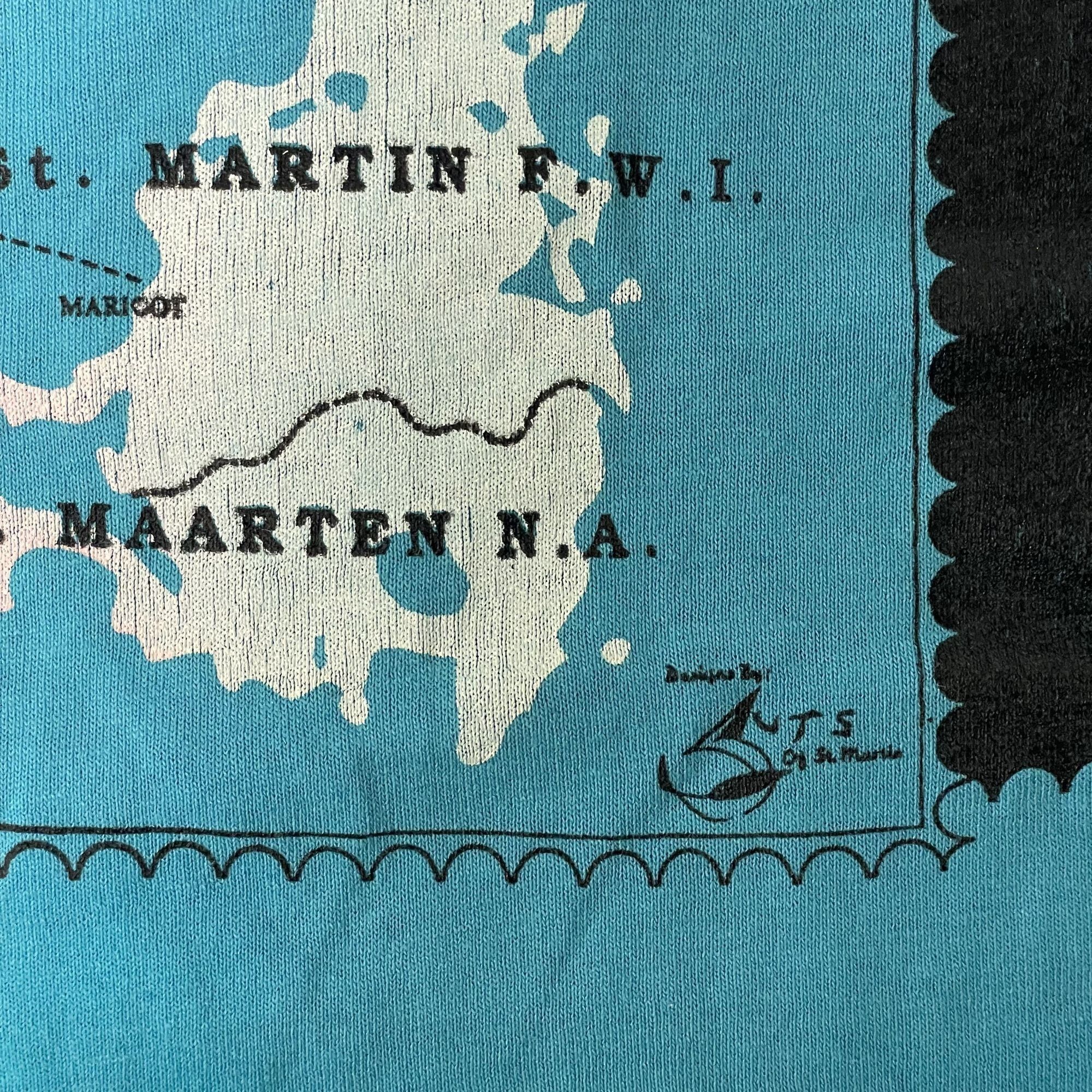 Other Vtg Screen Stars BLUE BEARD II Sailboat Yacht Sailing Shirt Size US XL / EU 56 / 4 - 8 Thumbnail