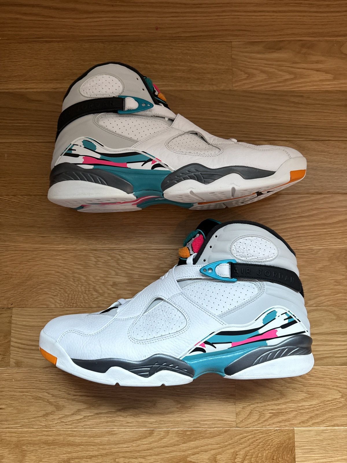 Jordan Brand × Nike Air Jordan 8 Retro South Beach Size US 15 / EU 48 - 2 Thumbnail