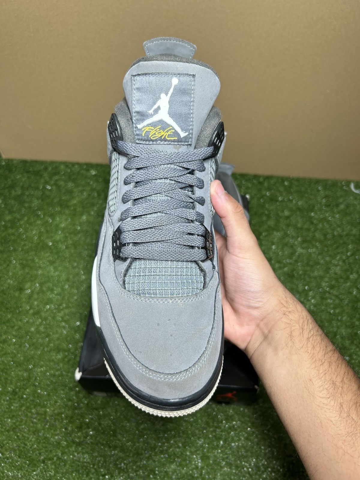 Jordan Brand Jordan 4 Cool Grey Size US 10.5 / EU 43-44 - 6 Thumbnail