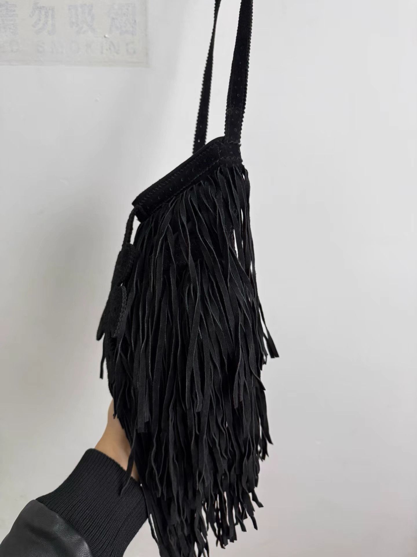 Jean Paul Gaultier Jean Paul Gaultier Suede Fringe Crossbody Bag K20 Size ONE SIZE - 2 Thumbnail