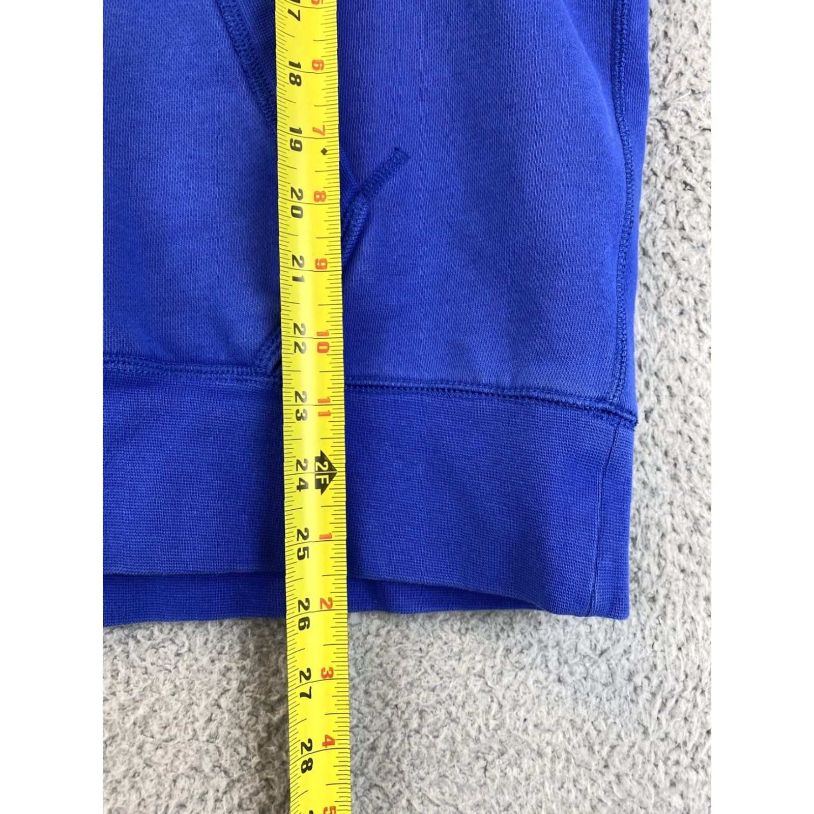 Nike VINTAGE Nike Hoodie Swoosh Pullover Mens L Blue 75-1 Center Swoosh Front Pocket Athletic Gym Training American Sports Size US L / EU 52-54 / 3 - 7 Thumbnail