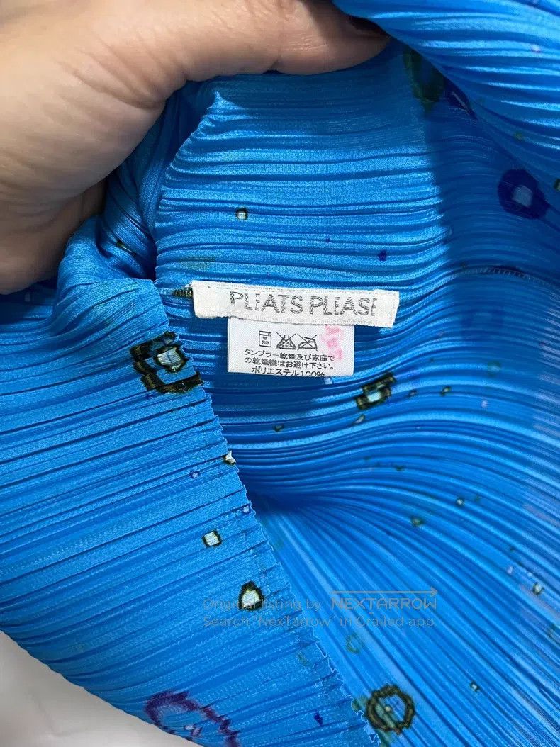 Issey Miyake Issey Miyake Blue Jacket Size L / US 10 / IT 46 - 7 Thumbnail