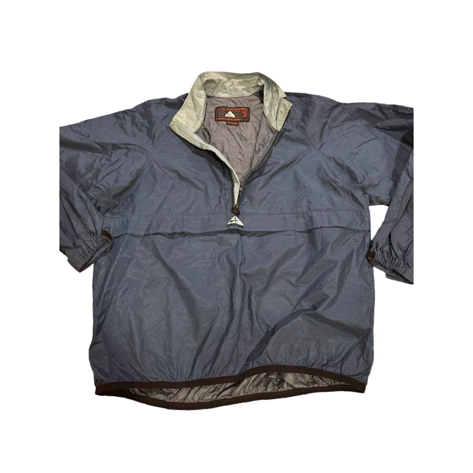 Nike VINTAGE Nike ACG Outer Layer 3 Windbreaker Jacket All Weather Men’s XL Blue Nylon Zip Windbreaker Embroidered Logo 1/2 Zip Regular Fit Jacket Men EUC Size US L / EU 52-54 / 3 - 7 Thumbnail