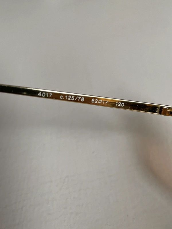 Chanel Chanel Sunglasses 4017 CC Rhinestone Logo Rimless Vintage Size ONE SIZE - 6 Thumbnail