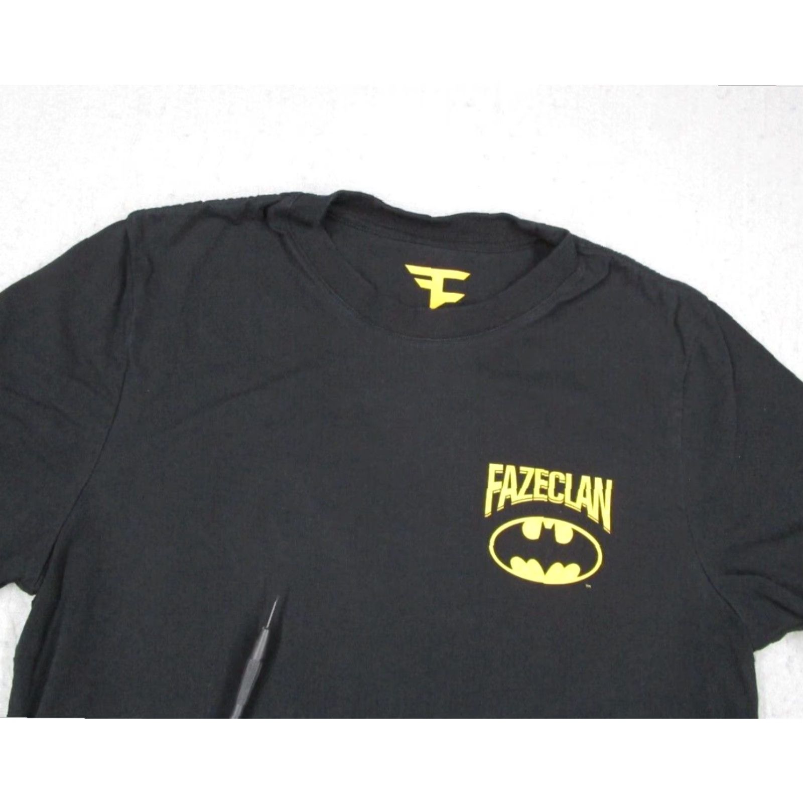 Vintage Faze Clan Batman Tyler Kirkham Graphic T-Shirt Mens Small Black Size US S / EU 44-46 / 1 - 6 Thumbnail