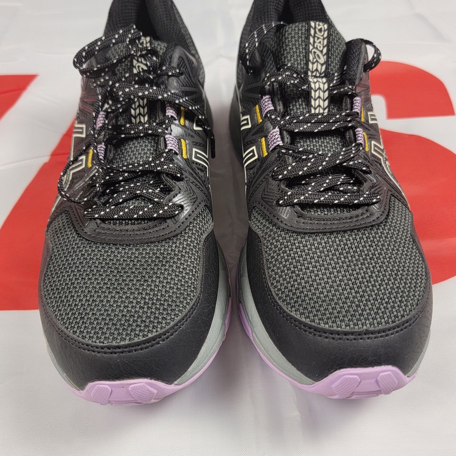 Asics ASICS Wmns Gel Venture 8 Wide Black Ivory Sz 9 1012A706(79) Size US 9 / IT 39 - 5 Thumbnail