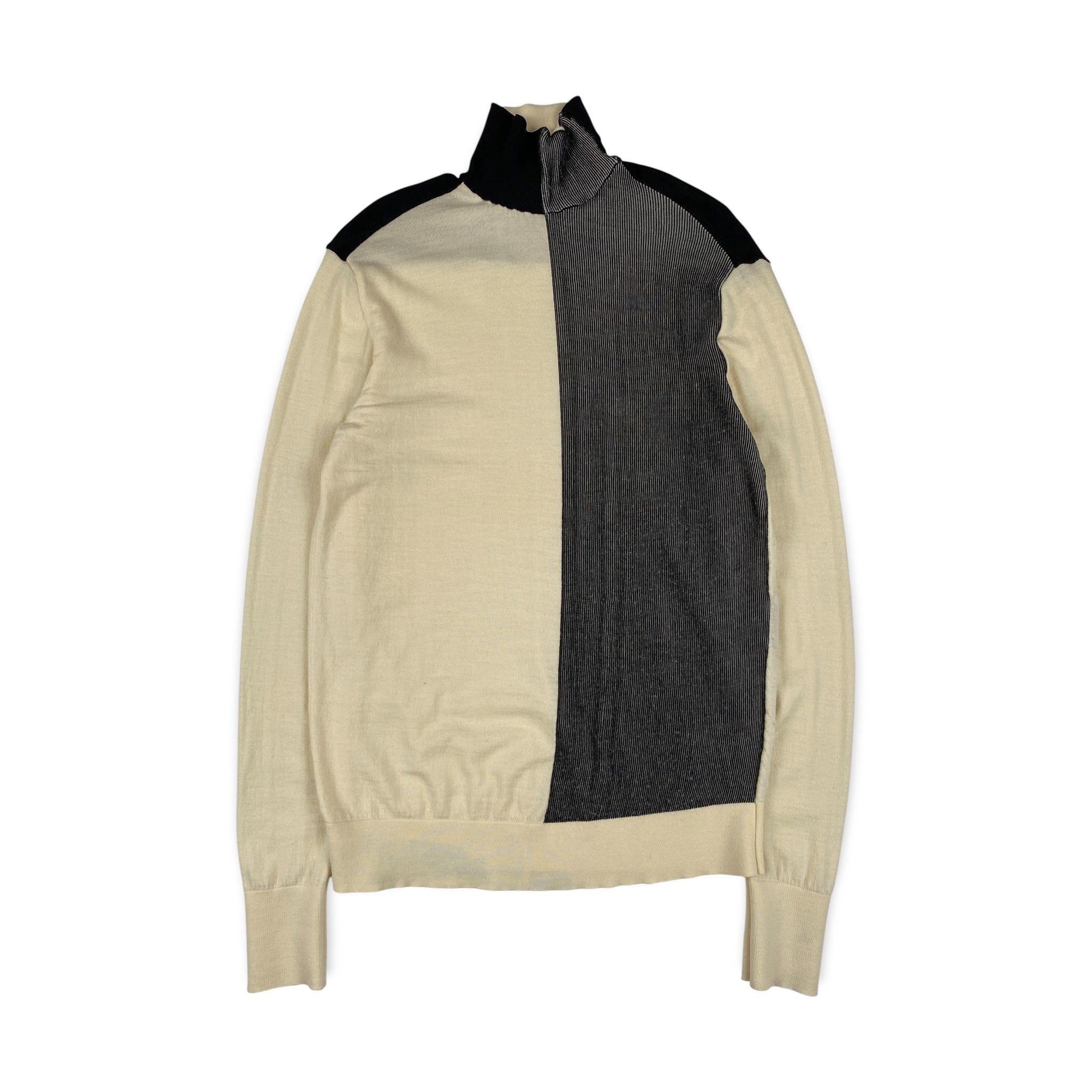 Balenciaga Nicolas Ghesquiêre Womens Ribbed Turtle Neck Size S / US 4 / IT 40 - 1 Thumbnail