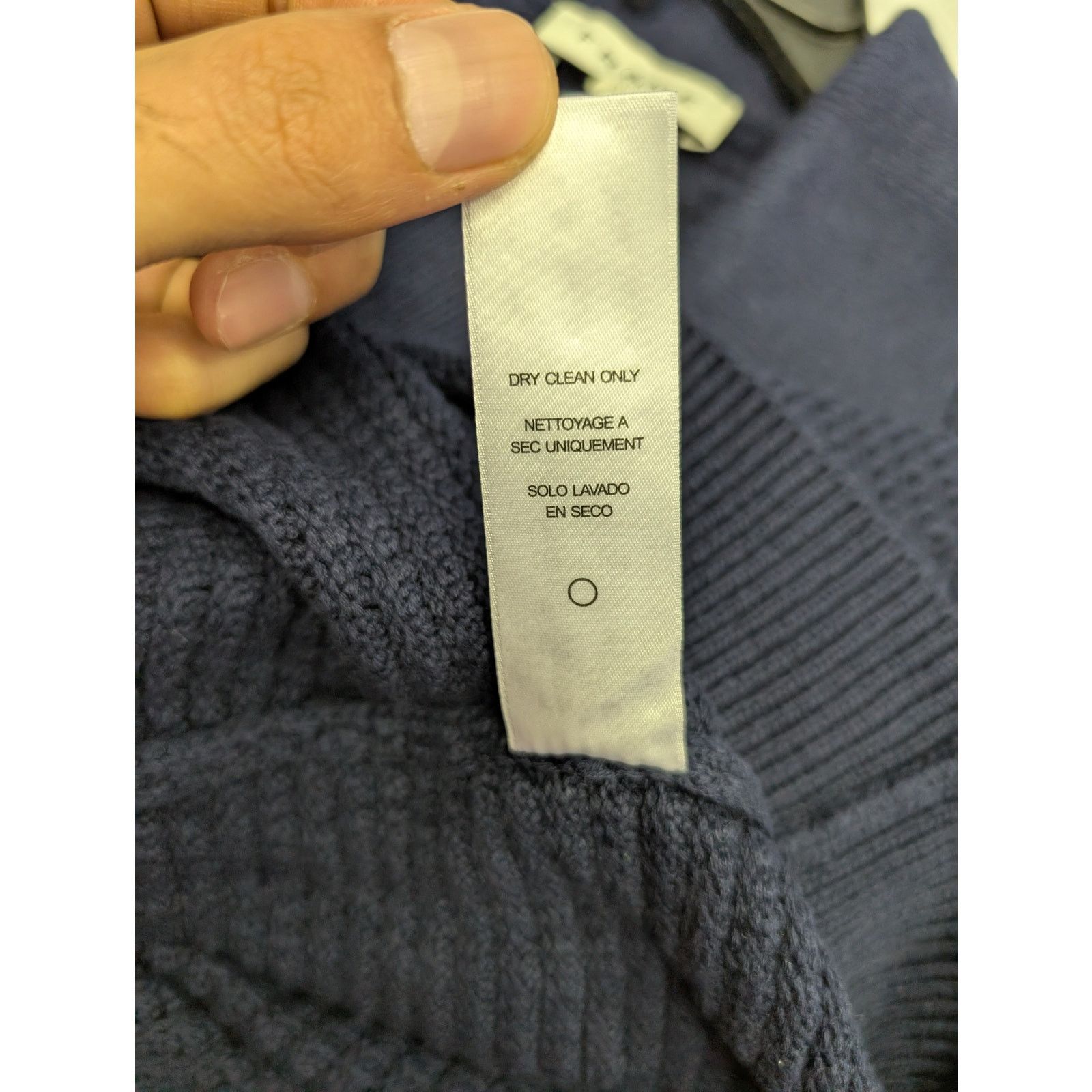 Frame o1rshd1 CC20 Short Sleeve Sweater Polo Shirt in Navy Size US S / EU 44-46 / 1 - 14 Thumbnail