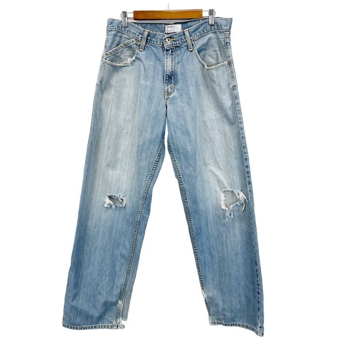 Levi's Levi’s 34x34 Silvertab Baggy Jeans Thrashed Distressed 2005 ...