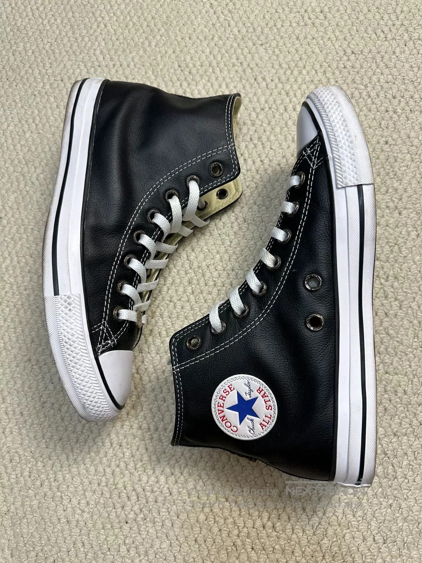 Chrome Hearts Chrome Hearts Converse Allstar Cross Leather. Size US 10 / EU 43 - 5 Thumbnail