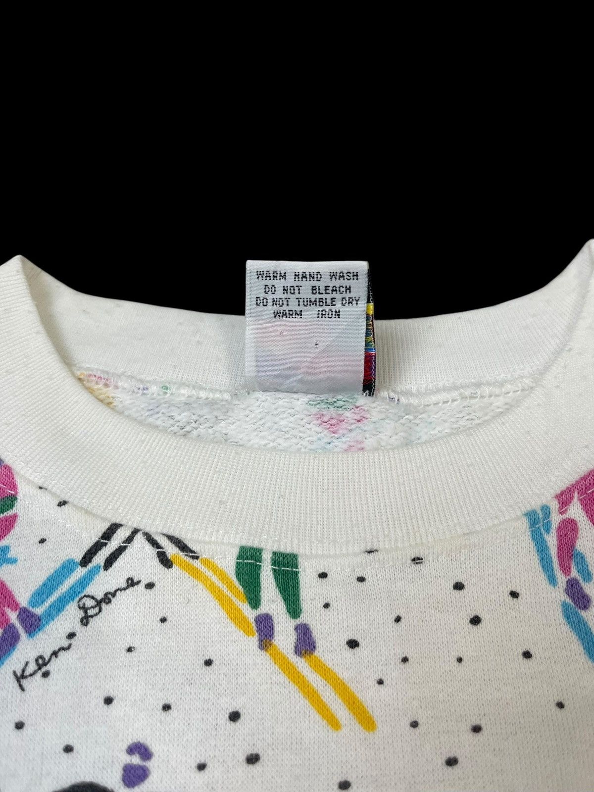 Vintage Vintage Ken Done Full Print Sweatshirt Streetwear Size US M / EU 48-50 / 2 - 9 Thumbnail