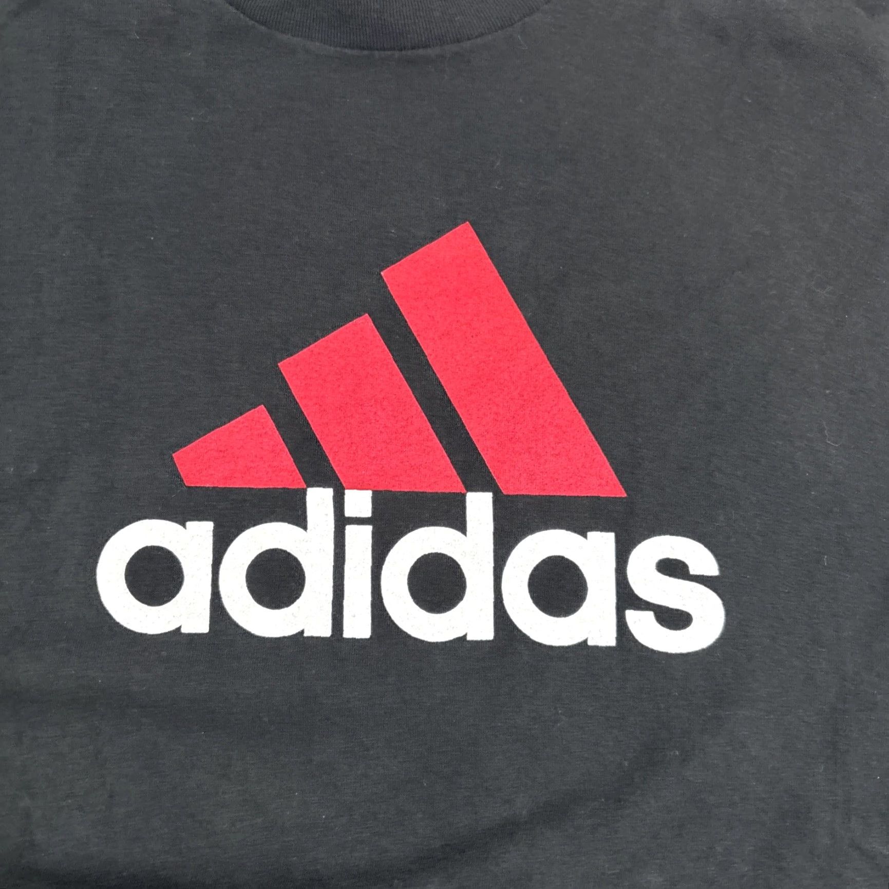 Adidas Adidas Made In USA Long Sleeve T Shirt Men’s XL Black Striped Logo USA Big Logo Stripes Mens XL Size US XL / EU 56 / 4 - 2 Thumbnail