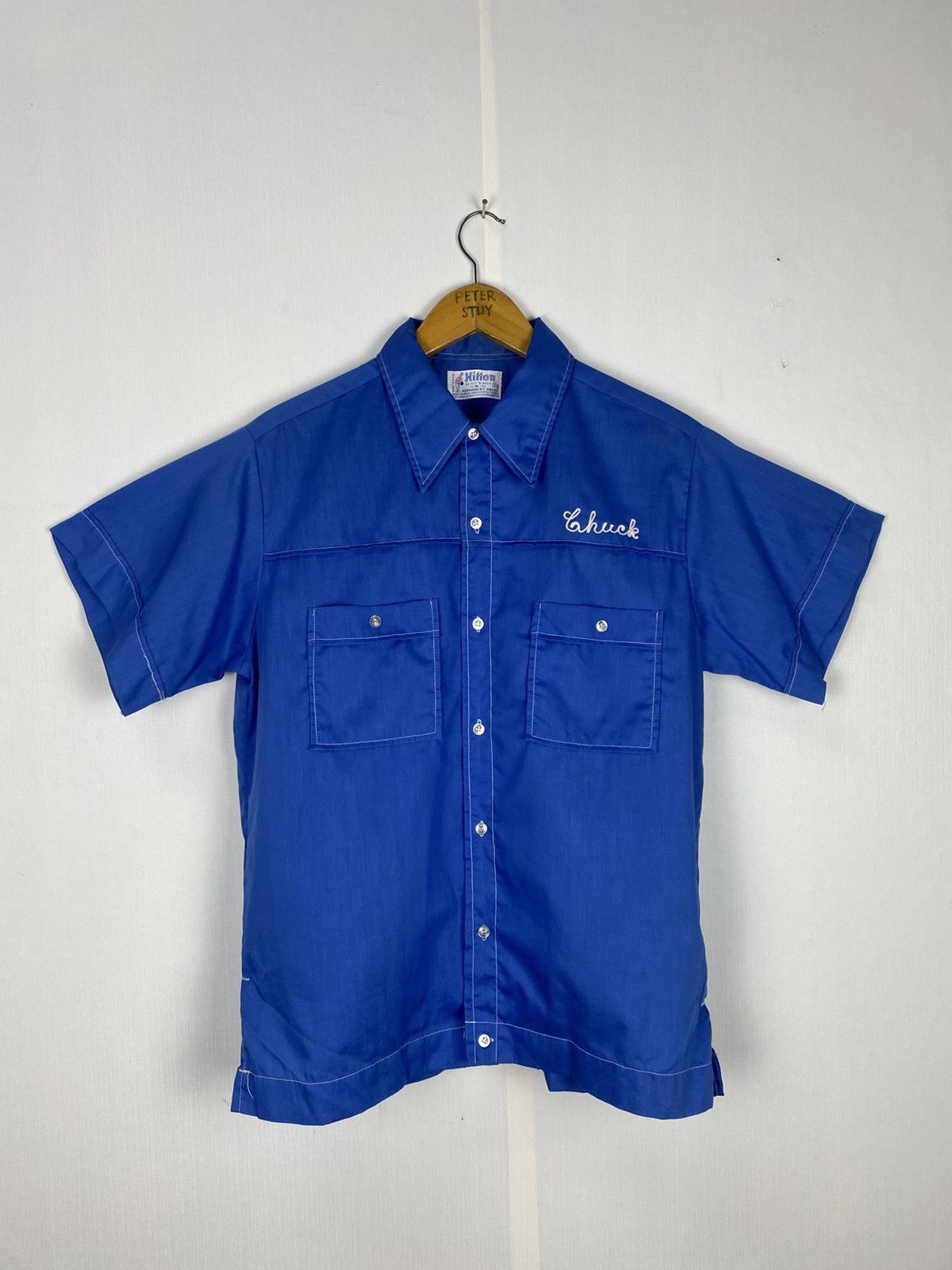 Vintage Vintage Hilton Bowling shirt Size US M / EU 48-50 / 2 - 2 Thumbnail