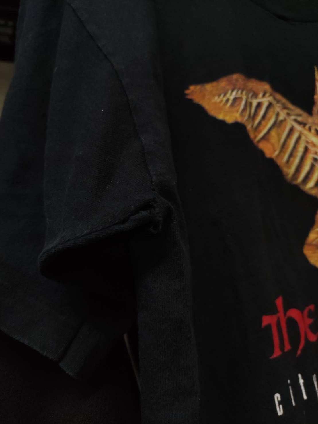 Expert Horror Vtg 90's The Crow City of Angels Movie T-Shirt Size US L / EU 52-54 / 3 - 9 Thumbnail