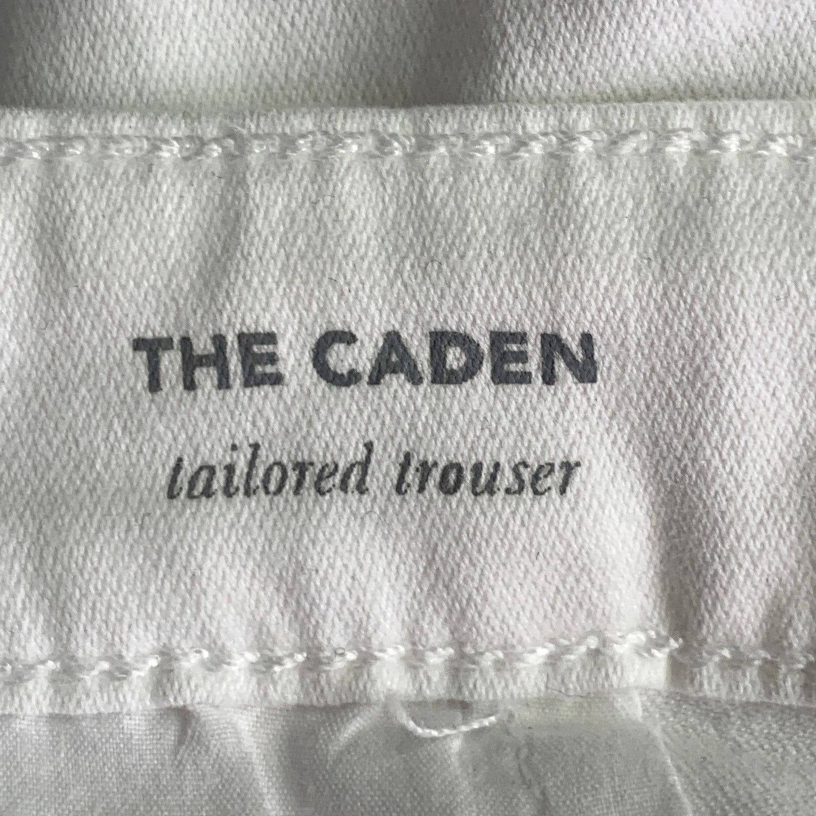 AG Adriano Goldschmied ADRIANO GOLDSCHMIED Size 32 Caden White Cotton Blend Jeans Size 32" / US 10 / IT 46 - 7 Thumbnail