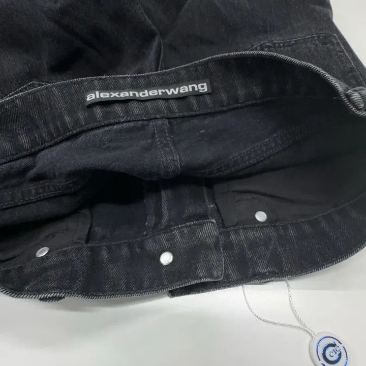 Alexander Wang Alexander Wang Crystal Logo Mid-Rise Jeans - Size 26" / US 2 / IT 38 - 7 Thumbnail