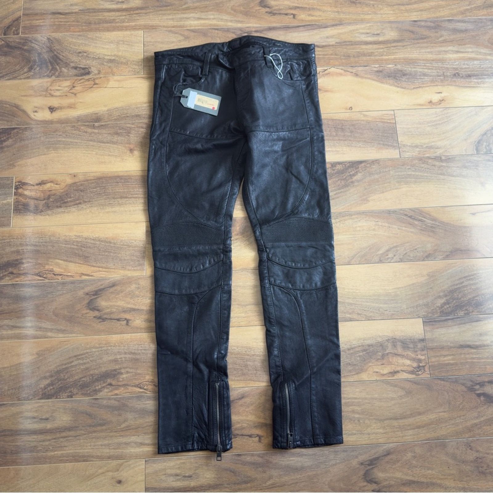 Allsaints 🖤 NWT AllSaints Mauritius Leather Pants – Size W28 🖤 Size 28" / US 6 / IT 42 - 6 Thumbnail