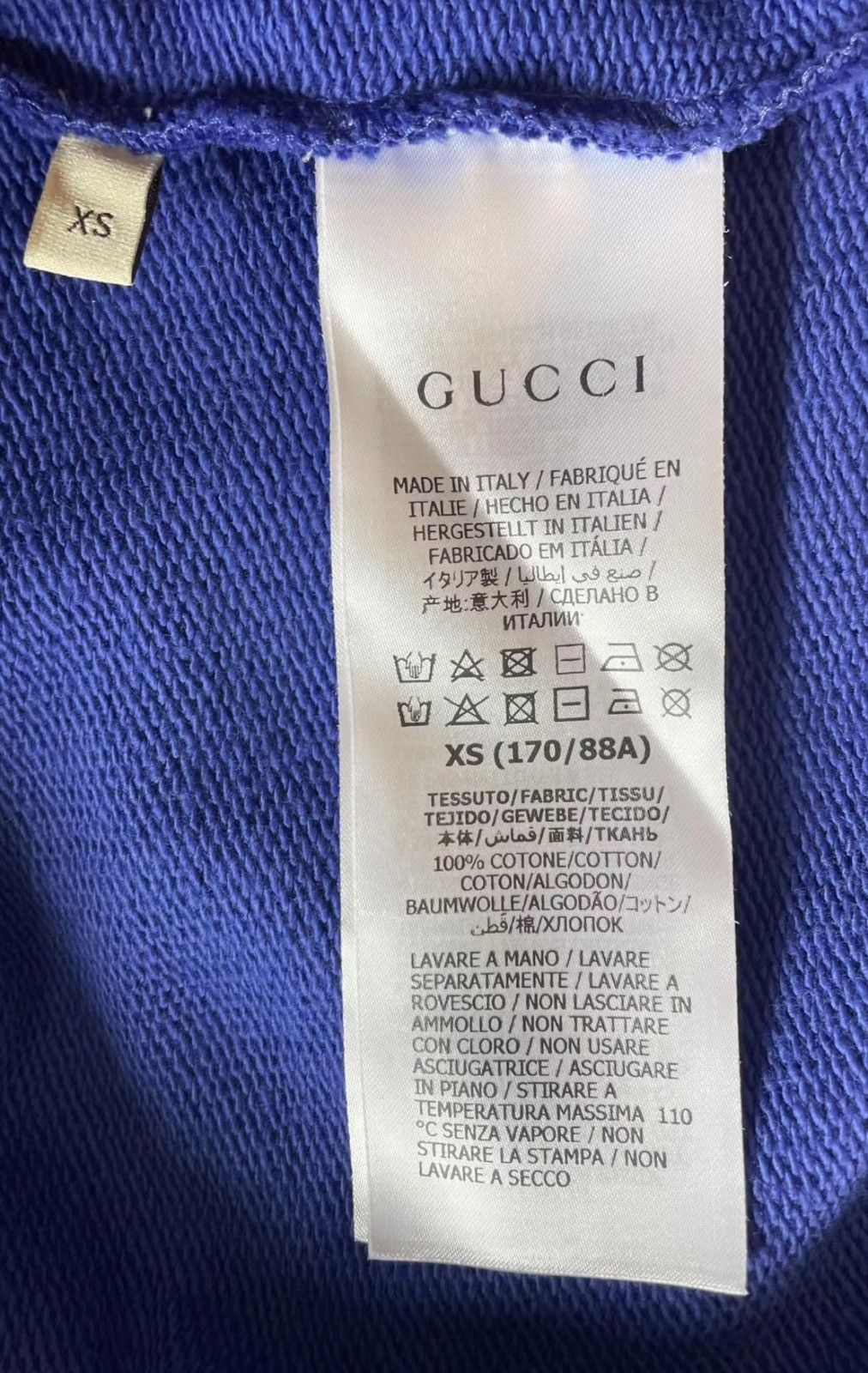 Gucci Gucci SS21 Letter Print Hoodie for Men-2506 Size US XS / EU 42 / 0 - 8 Thumbnail