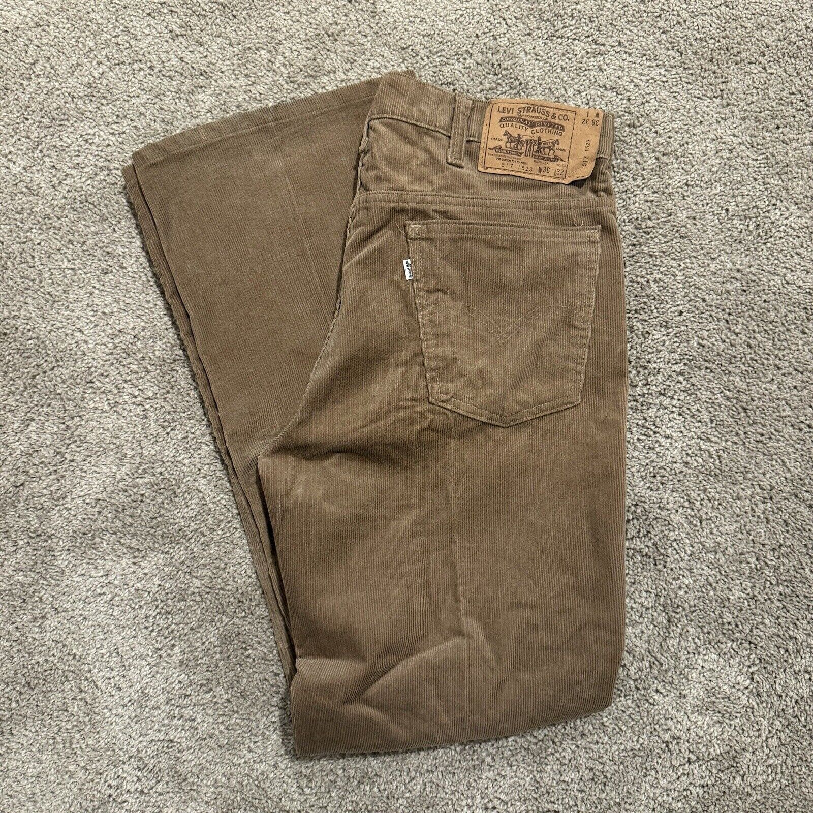 Vintage Y2K Levi’s Silver Tab Brown deals Corduroy Pants Straight + LOOSE