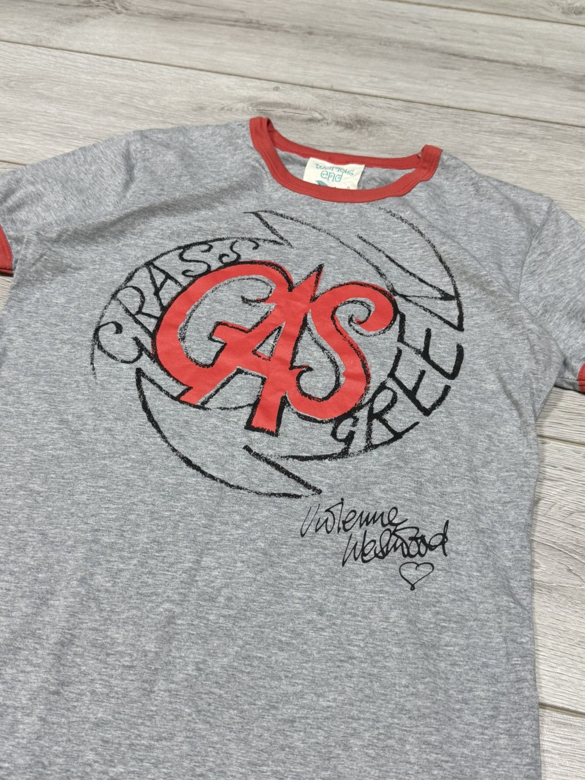 Vivienne Westwood Vivienne Westwood RARE GAS grass green worlds end tee Size US M / EU 48-50 / 2 - 3 Thumbnail