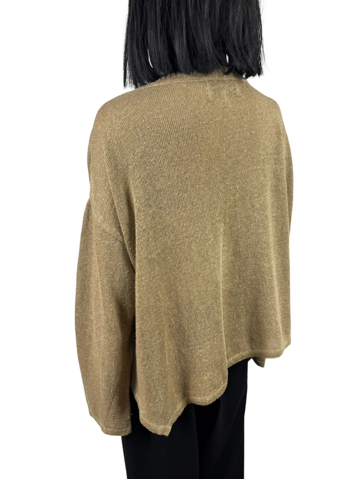 Ivan Grundahl Ivan Grundahl Linen Knit V-Neck Jumper size L Size L / US 10 / IT 46 - 7 Thumbnail