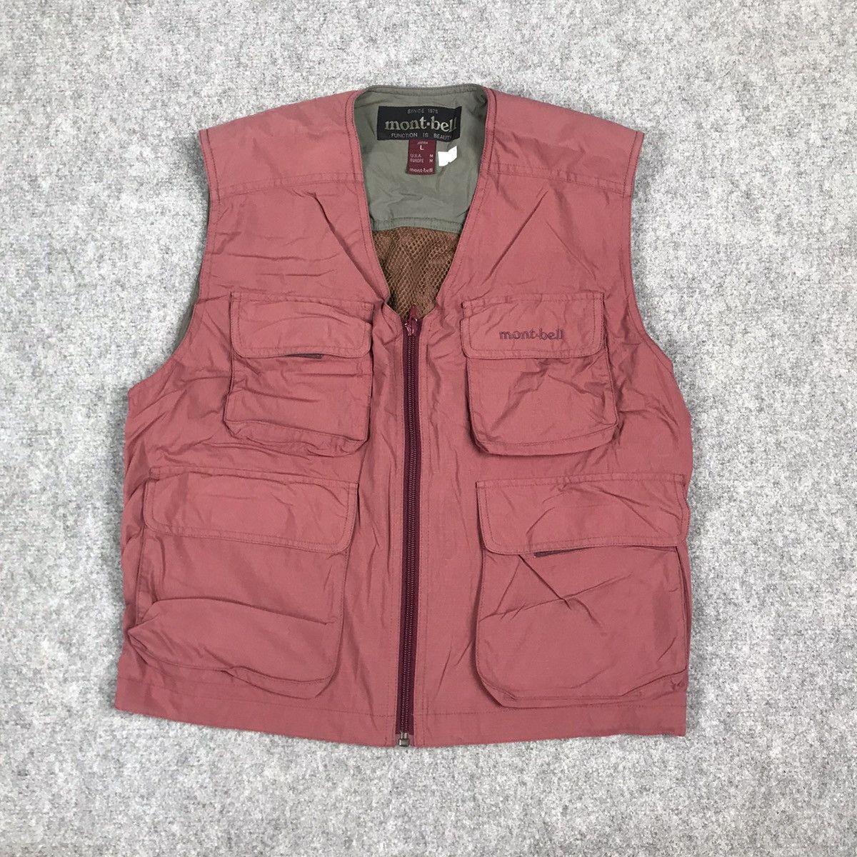 Montbell MONTBELL VEST MULTI POCKET Size US L / EU 52-54 / 3 - 2 Thumbnail