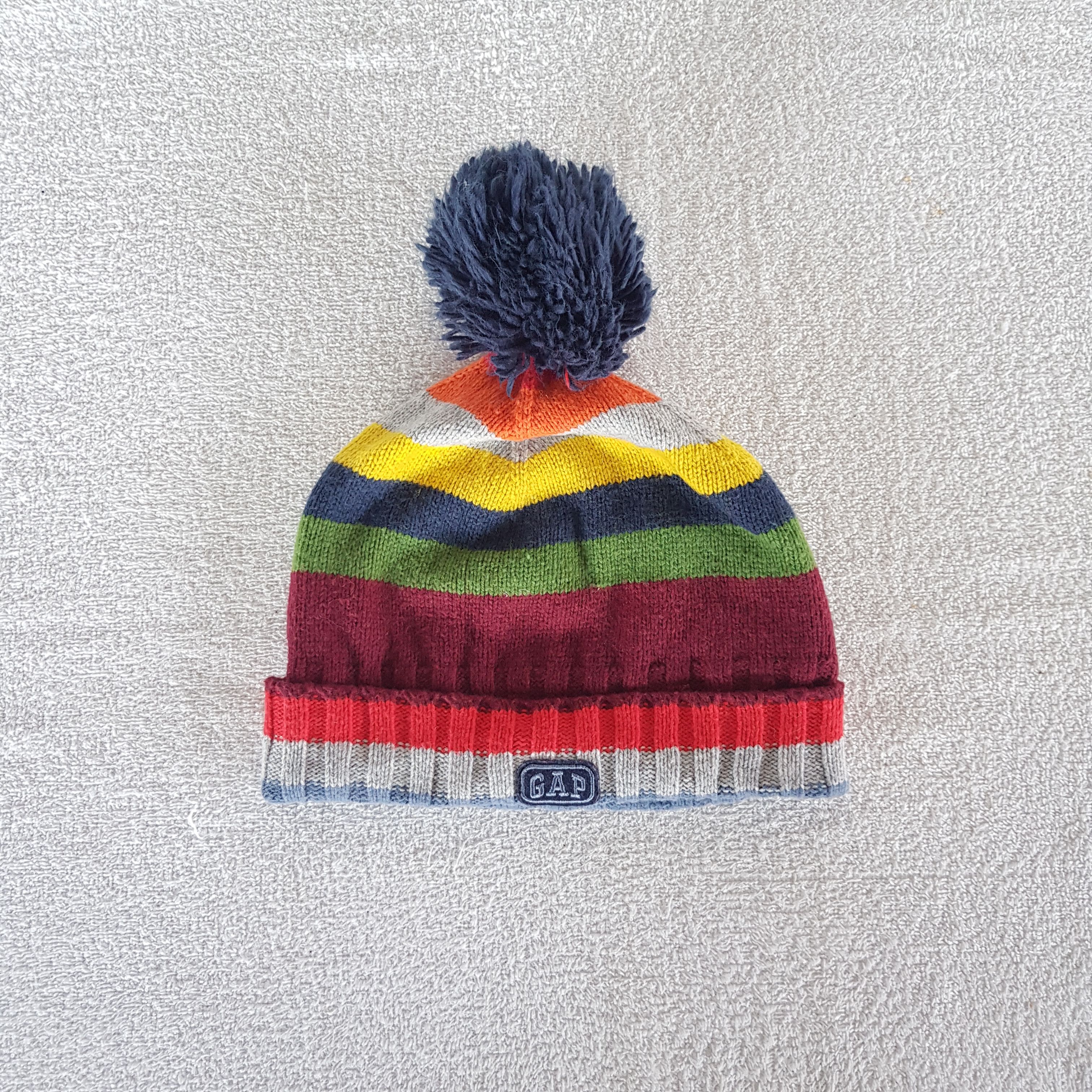 Vintage GAP Beanie Pom Pom Snow Caps Hats.