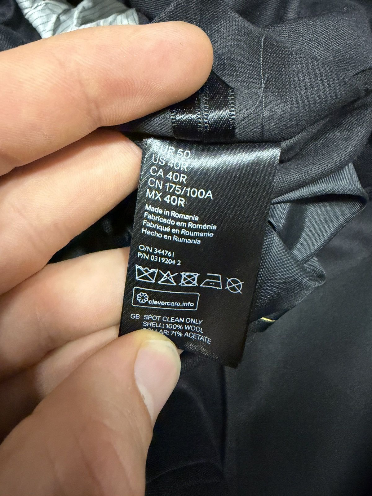 Balmain × H&M Balmain x H&M Black Shawl Collar Napoleon Wool Jacket Size 40R - 21 Thumbnail