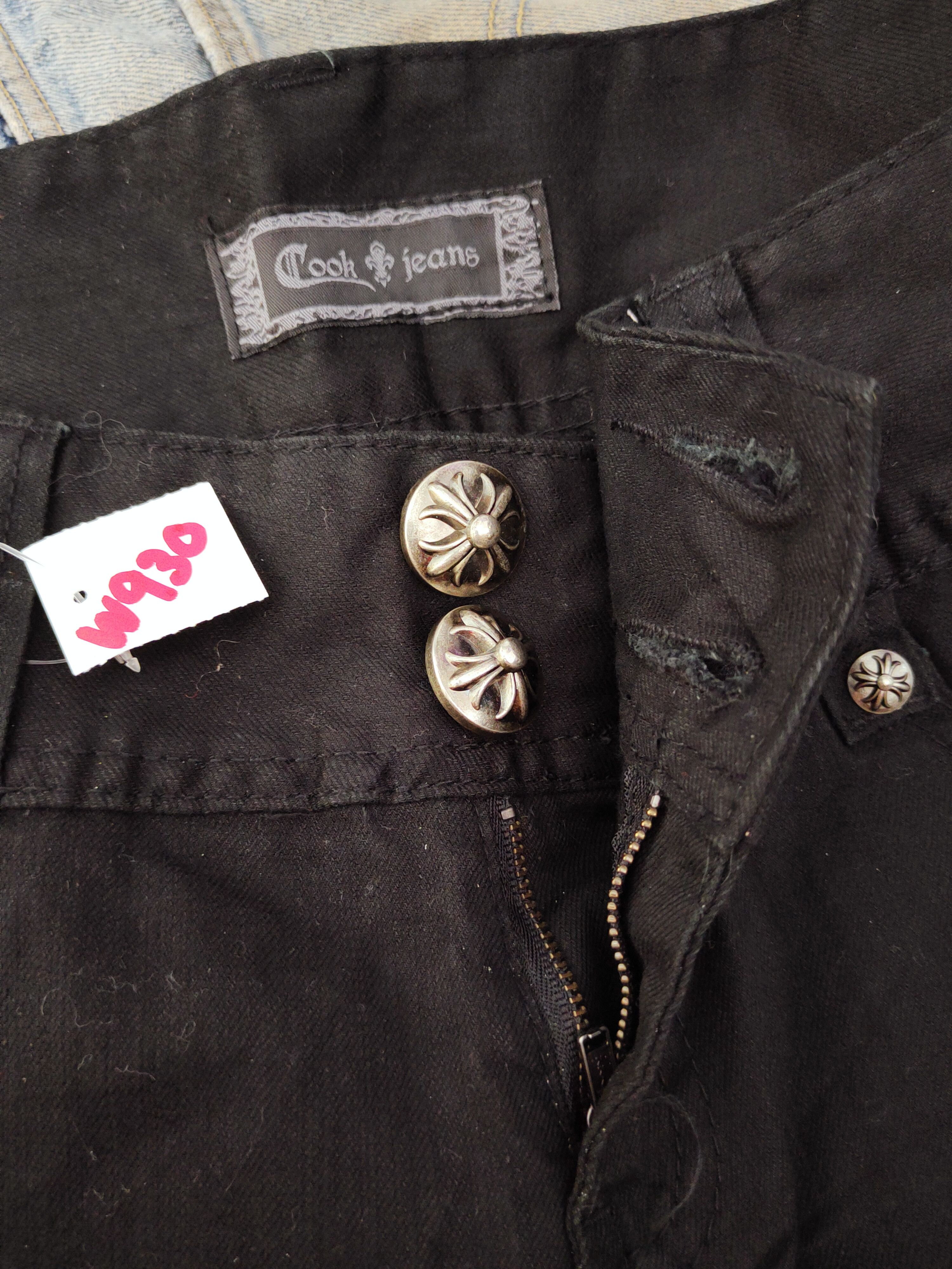 Japanese Brand Cook Jeans Black Multipocket Casual Pants #W930 Size 30" / US 8 / IT 44 - 14 Thumbnail